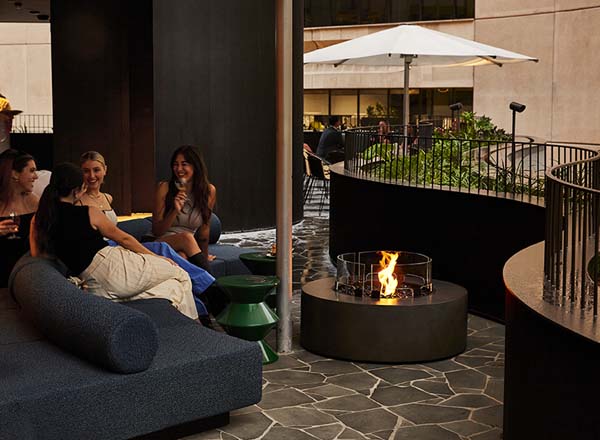 Rooftop bar The Panorama Bar at The International in Sydney