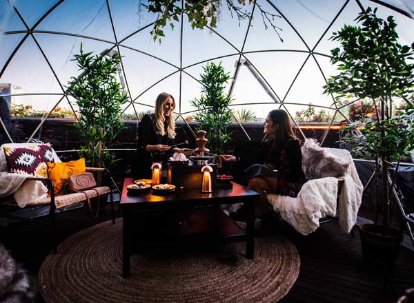 Rooftop bar Smoke Bar at Barangaroo House in Sydney