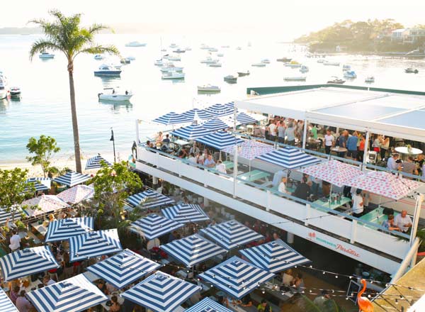 Rooftop bar Watsons Bay Boutique Hotel in Sydney