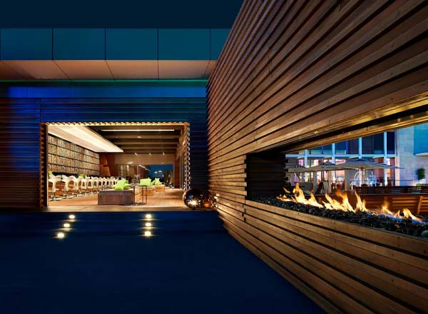 Rooftop bar WET Bar at W Taipei in Taipei