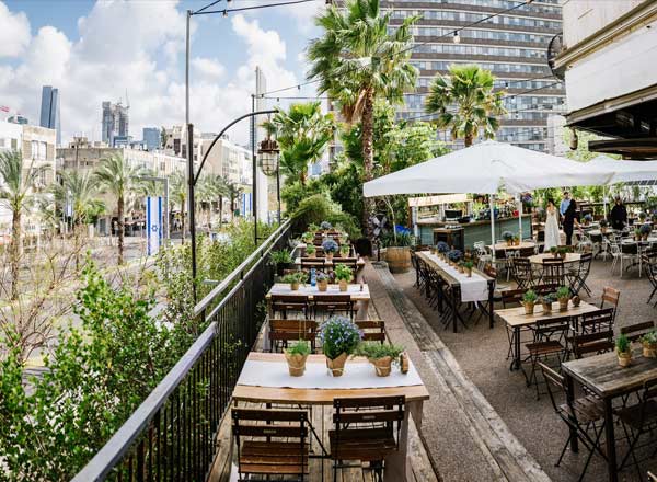 Rooftop bar Kanta - Drink N Dine in Tel Aviv