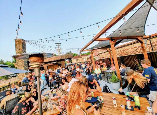 Rooftop bar Sandstone Terrace in Iron Mountain, MI