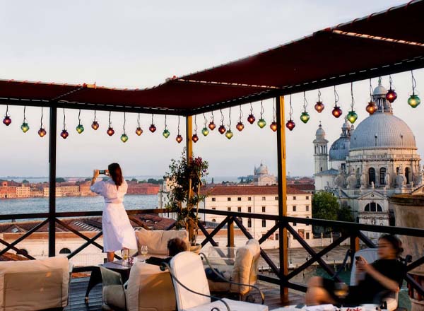 Rooftop bar Settimo Cielo Rooftop in Venice