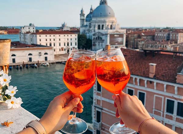 Rooftop bar Settimo Cielo Rooftop in Venice