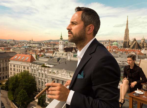 Rooftop bar Das Schick in Vienna