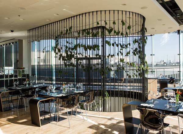 Rooftop bar Concept 13 Restaurant in Warsaw