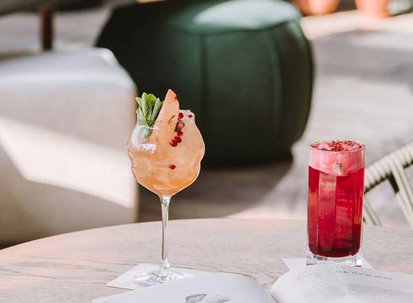Rooftop bar Loreta in Warsaw