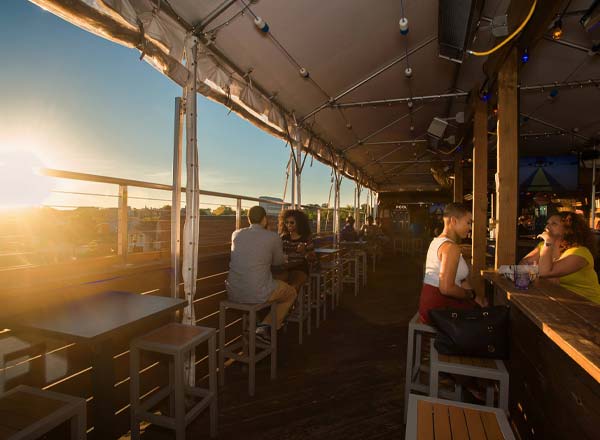 Rooftop bar H St Country Club in Washington DC