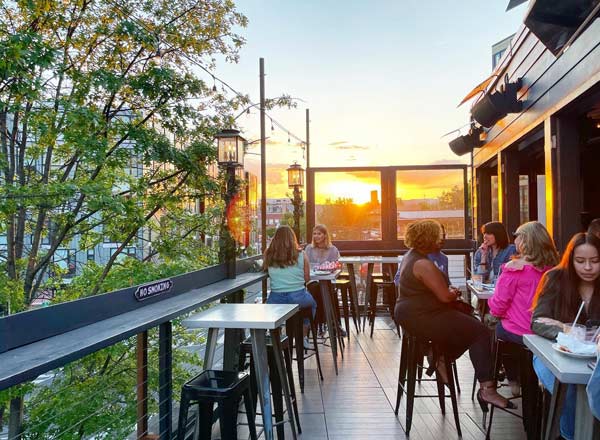 Rooftop bar TAKODA DC in Washington DC