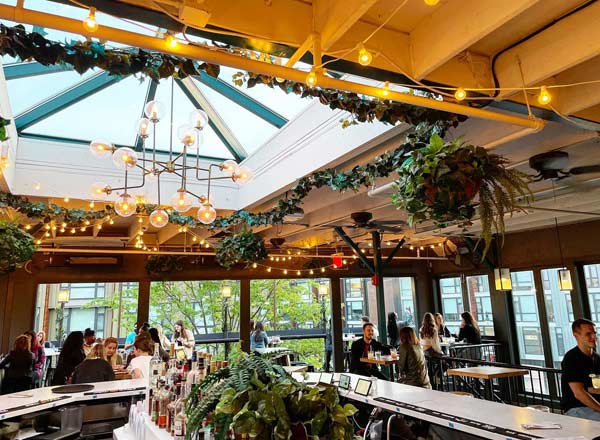 Rooftop bar TAKODA DC in Washington DC