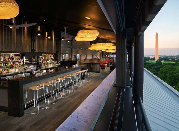 Rooftop bars DC VUE Rooftop in Washington DC