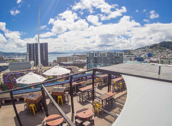 Rooftop bar Dirty Little Secret in Wellington