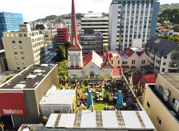 Bar en la azotea The Aborist Rooftop Bar en Wellington