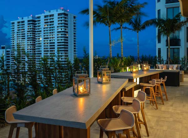 Rooftop bar Treehouse in West Palm Beach