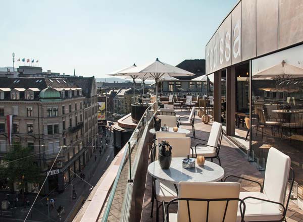 Rooftop bar • • • Rooftop Restaurant & Bar in Zürich