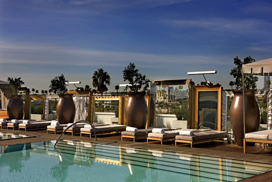 Rooftop party in Los Angeles, Altitude Pool Deck