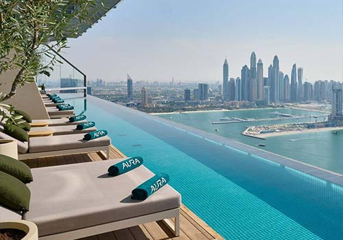 Best rooftop pools in Dubai