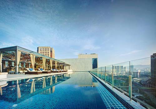 Best rooftop pools in KL