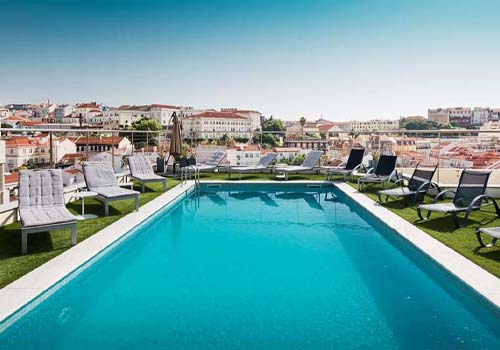 Best rooftop pools in Lisbon