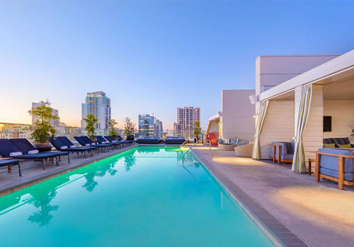San Diego rooftop pools