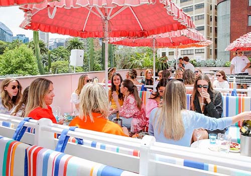 Sydney rooftop brunch