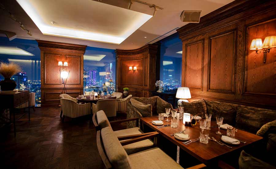 Romantic rooftop restaurant - Social Club at Hotel des Arts Saigon