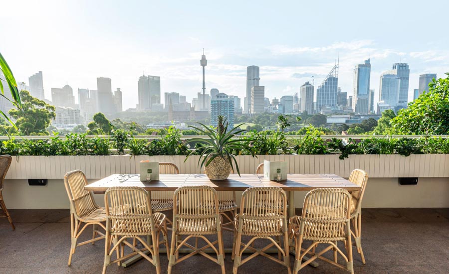Romantic rooftop restaurant - The Butler Sydney
