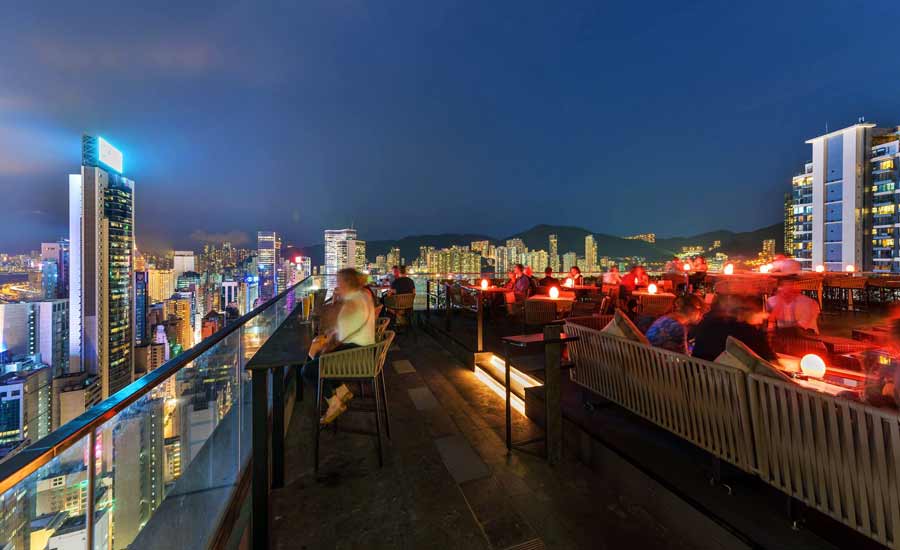 Romantic rooftop restaurant - Wooloomooloo Steakhouse