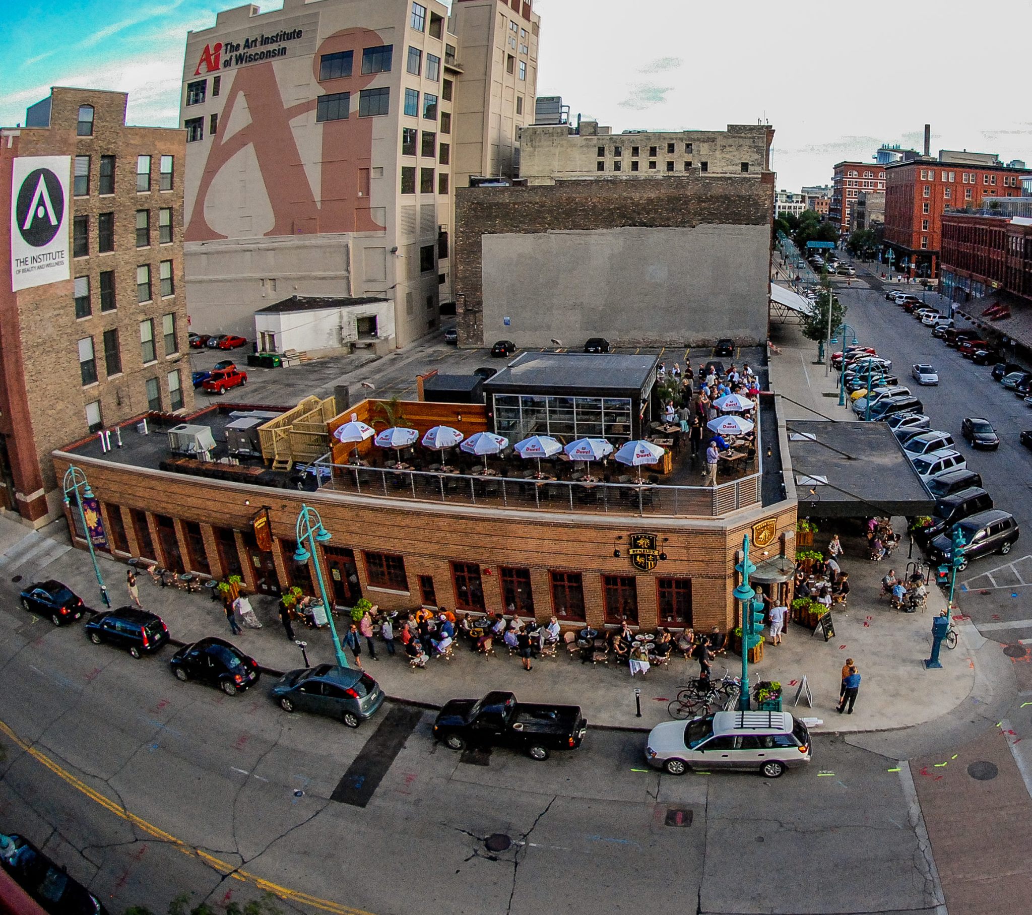 Kid friendly rooftop bars Milwaukee