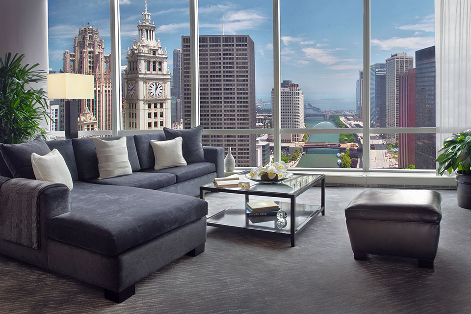 Luxury Hotel Rooms in Chicago