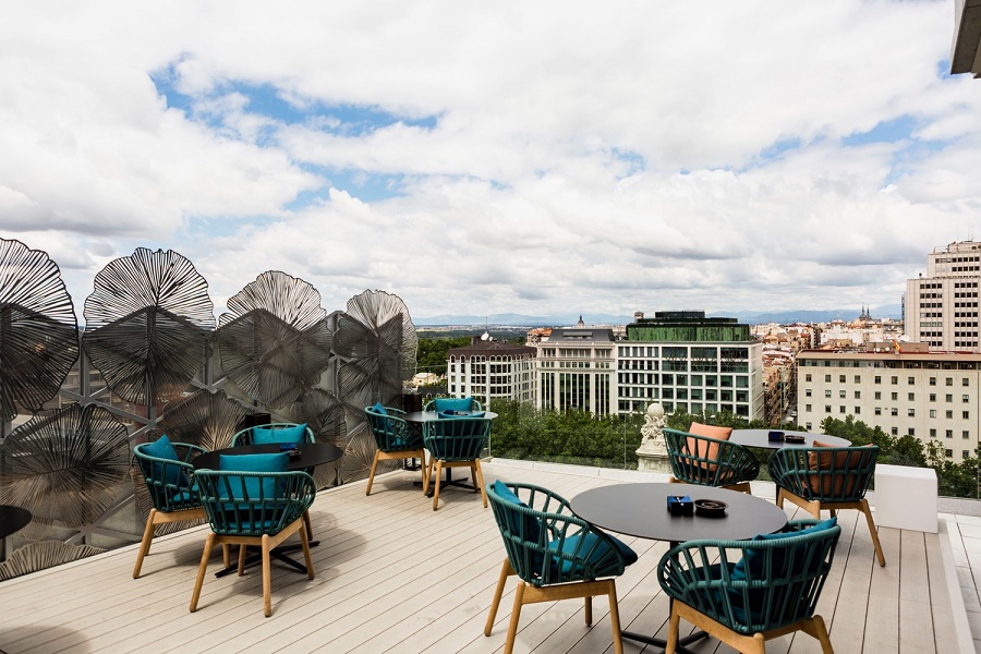 Ginkgo Restaurant and Skybar in Madrid