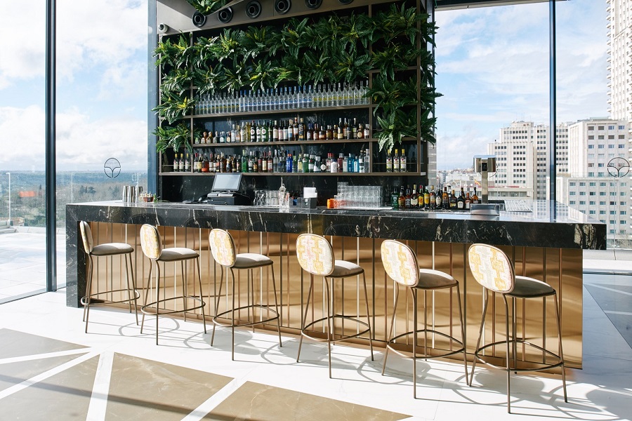 Ginkgo Restaurant and Skybar in Madrid