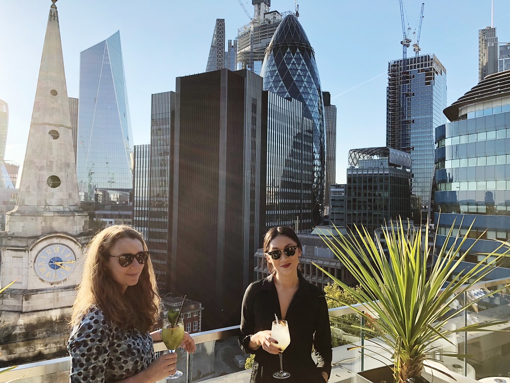 Jin Bo Law rooftop in London