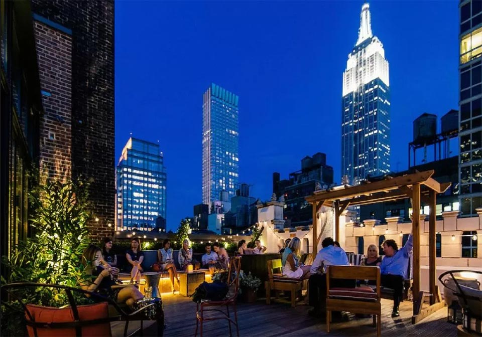 Revelry on the Rooftops - The New York Times