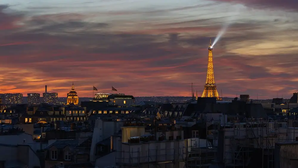 Winter rooftop bars in Paris