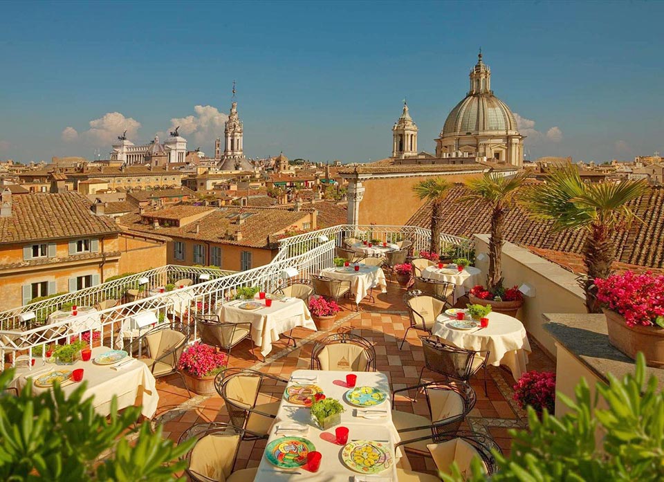 15 great hotels with rooftop in Rome [2024] The Rooftop Guide
