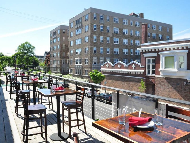 Kid friendly rooftop bars Milwaukee