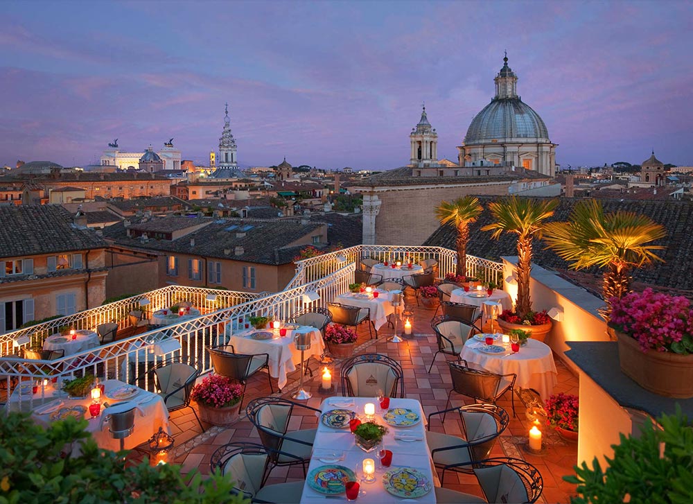 Nægte Total konto 9 Best Rooftop Restaurants in Rome [2023 UPDATE]