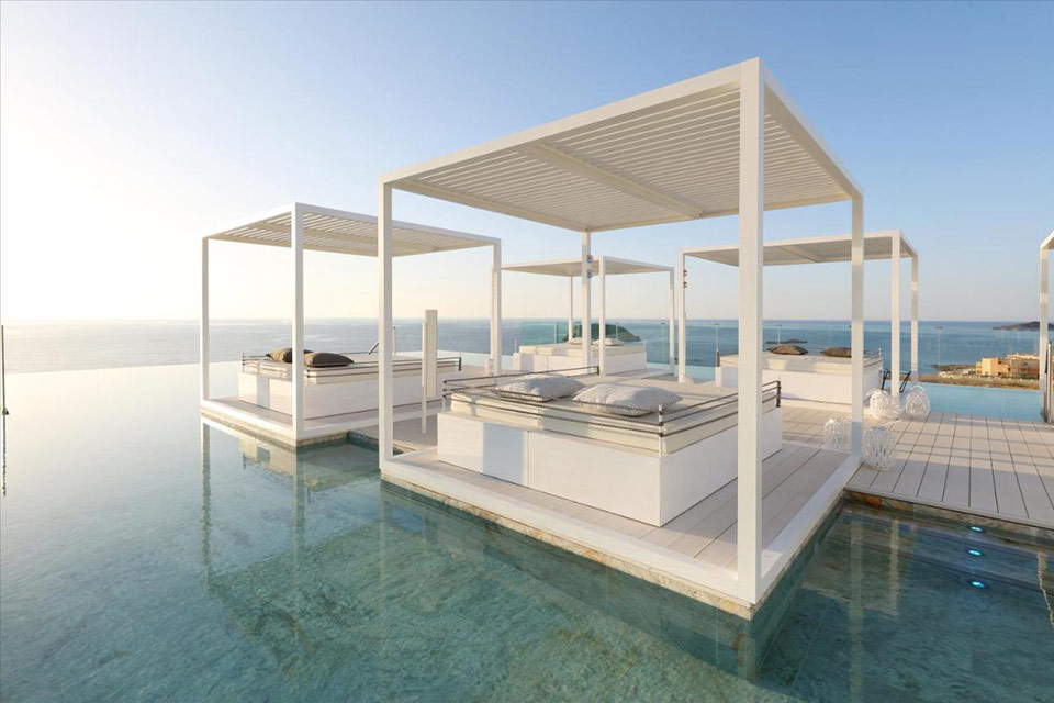 Rooftop pool in Ibiza, Bless Hotel Ibiza