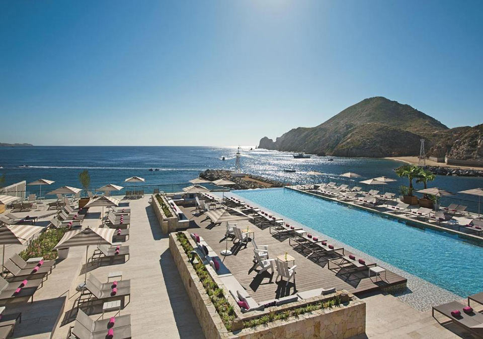 Rooftop pool in Los Cabos, Breathless Cabo San Lucas