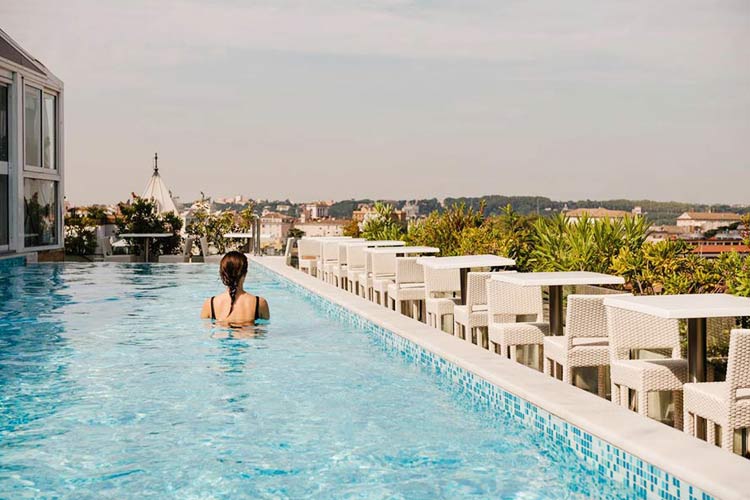 Rooftop Pools Rome