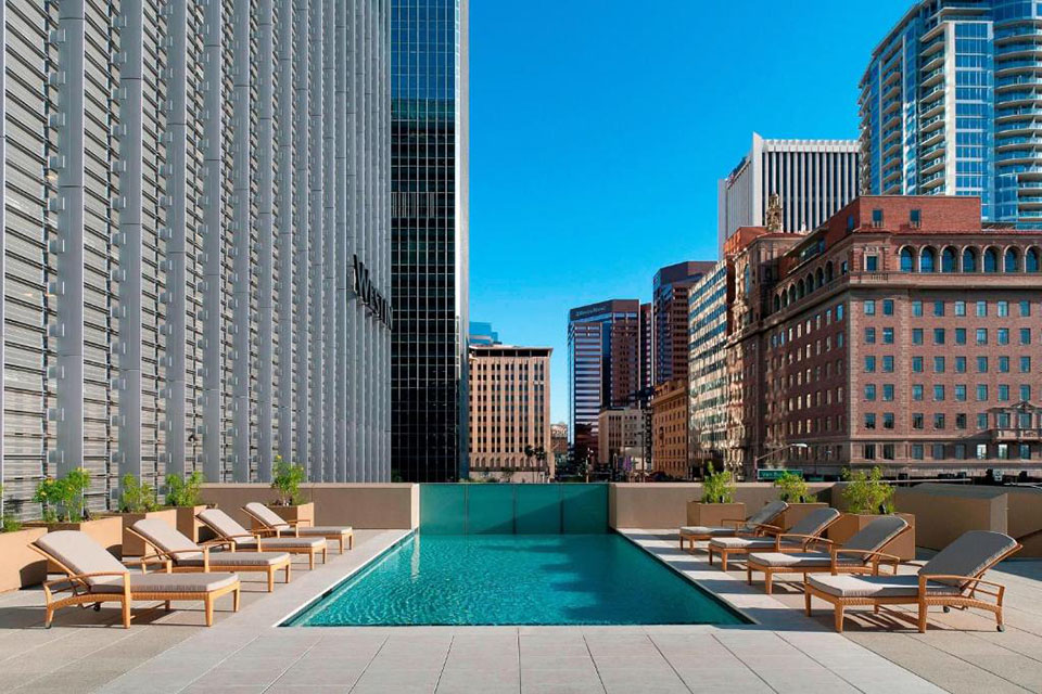 Rooftop pools in Phoenix