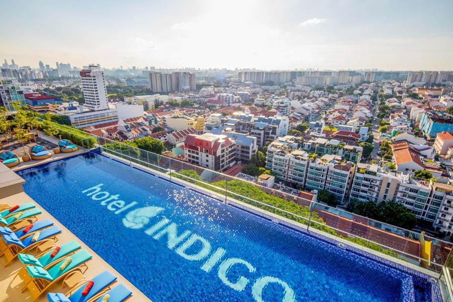 Rooftop pool Singapore - Hotel Indigo Singapore Katong