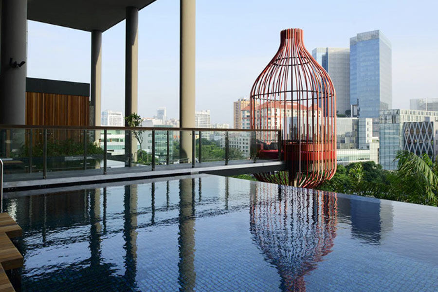 Rooftop pool Singapore - PARKROYAL COLLECTION Pickering, Singapore