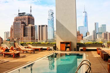 Rooftop Pools New York