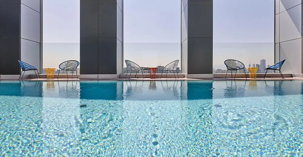 Rooftop pools Seoul